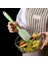 Kırmızı 28 cm Büyük Silikon Spatula Saydam Yapışmaz Kek Krem Tereyağı Spatula Çikolata Serpme Isıya Dayanıklı Pasta Pişirme Aracı (Yurt Dışından) 5