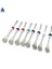 Açık Yeşil 16CM 16CM 19CM Paslanmaz Çelik 304 Saman Kaşığı Renkli Boncuk Çay Filtresi Yerba Mate Bombilla Yeniden Kullanılabilir Kahve Kaşıkları Süt Içme (Yurt Dışından) 3
