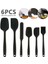 S Kazıyıcı Kırmızı 1/4/6 Adet Silikon Spatula Karıştırma Pasta Kazıyıcı Yapışmaz Tereyağı Serpme Kavanoz Blender Pişirme Spatula Mutfak Pişirme Aksesuarları (Yurt Dışından) 2