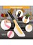 B 34 cm Kek Krem Spatula Yapışmaz Omlet Spatula Turner Tereyağı Kazıyıcı Un Karıştırma Pişirme Aracı Isıya Dayanıklı Pasta Kazıyıcı (Yurt Dışından) 5