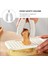 Gri 2 Adet Parmak Guardcuttingprotector El Mandoline Rende Tutucu Güvenlik Parçalama Dilim Sebze Dilimleme Çelik Paslanmaz Dilimleme (Yurt Dışından) 3
