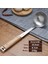 Çorba Kepçesi-A Ahşap Saplı Wok Spatula 304 Paslanmaz Çelik Spatula Pişirme Gereçleri Kaşık Uzun Saplı Büyük Boy Turner Kızarmış Biftek Kürek (Yurt Dışından) 1