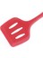 Kırmızı Silikon Turner Oluklu Mutfak Alet Yapışmaz Kürek Spatula Yumurta Balık Kızartma Tavası Uzun Saplı Kepçe Pişirme Araçları Eşyaları (Yurt Dışından) 5
