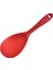 Pirinç Kaşığı Kırmızı Silikon Spatula Sığır Eti Yumurta Mutfak Kazıyıcı Geniş Yüzlü Pizza Pişirme Aracı Kürek Yapışmaz Spatula Mutfak Eşyaları (Yurt Dışından) 1