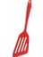 Kırmızı 1 Adet Silikon Oluklu Turner Mutfak Pişirme Araçları Spatula Kızarmış Kürek Yumurta Balık Kızartma Tavası Çeviriciler Kepçe Pişirme Gereçleri (Yurt Dışından) 1