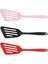 Kırmızı 1 Adet Silikon Oluklu Turner Mutfak Pişirme Araçları Spatula Kızarmış Kürek Yumurta Balık Kızartma Tavası Çeviriciler Kepçe Pişirme Gereçleri (Yurt Dışından) 3