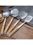 4 Adet Set-Abcd Dayanıklı Taşınabilir Paslanmaz Çelik Yapışmaz Turner/kepçe Gıda Wok Spatula Kaşık Mutfak Gereçleri Pişirme Gereç Tencere Spatula (Yurt Dışından) 1