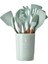 Koyu Haki Silikon Mutfak Eşyası Yapışmaz Mutfak Eşyaları Pişirme Aracı Pota Turner Spatula Tong Tencere Pişirme Gadget Utensílios De Cozinha (Yurt Dışından) 5