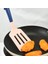 Pembe Mavi 33 cm Iskandinav Tarzı Büyük Silikon Çeviriciler Yumurta Balık Kızartma Kürek Biftek Yağı Tahliye Spatula Ev Tencere Mutfak Pişirme Gereçleri (Yurt Dışından) 5