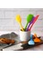 Mixed-6pcs 21CM 6/10PCS Mutfak Silikon Krem Tereyağı Kek Spatula Karıştırma Meyilli Kazıyıcı Fırça Tereyağı Karıştırıcı Kek Fırçaları Pişirme Mutfak Aletleri (Yurt Dışından) 4