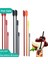 4 Adet Orange 1/4 Adet Silikon Kazıyıcı Uzatılmış Reçel Spatula Kozmetik Şişe Spatula Meyve Sosu Kazıyıcı Mutfak Eşyaları Aksesuarları (Yurt Dışından) 2