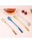 Color1 1 Adet 304 Paslanmaz Çelik Pipet Yaratıcı Filtre Karıştırma Kaşık Yeniden Kullanılabilir Metal Çay Aracı Mutfak Aksesuarları Yeni (Yurt Dışından) 4