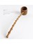 05 Çay Seti Aksesuarları Bambu Kök Uzun Saplı Kaşık Çay Aksesuarları Ev Çay Kaşığı Bambu Kaşık Kaşık Şarap Çırpıcı (Yurt Dışından) 1