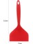 Kırmızı 1 Adet Büyük Silikon Turner Küçük Aletler Mutfak Gereçleri Biftek Yumurta Balık Kızartma Tavası Kaşık Yapışmaz Tava Spatula Pişirme Kapları (Yurt Dışından) 1