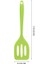 Yeşil Silikon Turner Taşınabilir Yapışmaz Mutfak Spatula ve Pişirme Araçları 1 Adet Yüksek Sıcaklığa Dayanıklı Gıda Karıştırma ve Pişirme Gereçleri (Yurt Dışından) 1