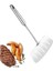 Spatula Paslanmaz Çelik Oluklu Spatula Biftek Kürek Paslanmaz Et Kızartma Için Ergonomik Saplı Biftek Kürek (Yurt Dışından) 1