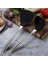 Gri 1 Adet Yapışmaz Silikon Pişirme Spatulası Çorba Kaşığı Paslanmaz Çelik Saplar Wok Kürek Esnek Gözleme Mutfak Pişirme Ok 1204 (Yurt Dışından) 3