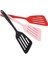 Rd Silikon Turners Alet Mutfak Gereçleri Yumurta Balık Kızartma Tavası Kepçe Kızarmış Kürek Spatula Pişirme Gereçleri (Yurt Dışından) 4