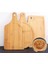 40X24CM Ahşap Kesme Tahtası Mutfak Kesme Tahtası Saplı Masif Ahşap Yemek Tahtası Pizza Ekmeği Meyve Asılabilir Kesme Tahtası Ahşap Plaka (Yurt Dışından) 4
