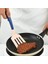 Siyah Yeşil 33 cm Iskandinav Tarzı Büyük Silikon Çeviriciler Yumurta Balık Kızartma Kürek Biftek Yağ Tahliye Spatula Ev Tencere Mutfak Pişirme Gereçleri (Yurt Dışından) 5
