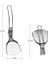 Stil 1 Paslanmaz Çelik Katlanır Spatula Gıda Turner Yumurta Balık Kızartma Tavası Kepçe Açık Kamp Pişirme Aksesuarları Pişirme Gereçleri (Yurt Dışından) 1