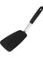 Siyah Silikon Spatula Yapışmaz Wok Spatula Saygısız Yumurta Krep Burger Krep Tencere Mutfak Aksesuarları Pişirme Gereçleri (Yurt Dışından) 1