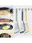 White1 Silikon Kızartma Spatula Yapışmaz Tava Kızarmış Yumurta Gözleme Spatula Paslanmaz Çelik Biftek Spatula Mutfak Flip Balık Kızartma Balık Spatula (Yurt Dışından) 2