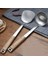 2 Adet Set-Ad Ahşap Saplı Wok Spatula 304 Paslanmaz Çelik Spatula Pişirme Gereçleri Kaşık Uzun Saplı Büyük Boy Turner Kızarmış Biftek Kürek (Yurt Dışından) 4