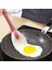 Bordo Evrensel Isıya Dayanıklı Entegre Kolu Silikon Kaşık Kazıyıcı Spatula Dondurmalı Pasta Mutfak Aracı Gereç Tencere Aracı (Yurt Dışından) 4