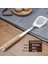 Kızartma Küreği-B Ahşap Saplı Wok Spatula 304 Paslanmaz Çelik Spatula Pişirme Gereçleri Kaşık Uzun Saplı Büyük Boy Turner Kızarmış Biftek Küreği (Yurt Dışından) 1
