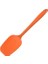 Turuncu 28 cm Sıcak Evrensel Isıya Dayanıklı Entegre Kolu Silikon Kaşık Kazıyıcı Spatula Dondurma Kek Mutfak Aracı Gereçler (Yurt Dışından) 1