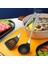 Kullanışlı Oluklu Spatula Isıya Dayanıklı Anti-Pas Pişirme Turner Silikon Tavada Kızartma Kürek Kaşık Spatula (Yurt Dışından) 2