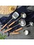 Spoonula Paslanmaz Çelik Pişirme Araçları Gereçler Alet Kaşık Spatula Kepçe Oluklu Turner Ahşap Saplı Mutfak Tencere Ev Tedarikçisi (Yurt Dışından) 3