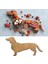 Ahşap Renk Kesme Tahtası Hayvan Şekli Anti-Deforme Kesim Meyve Sevimli Dachshund Köpek Yemek Tabağı Kesme Tahtası Anaokulu Mutfak Malzemeleri (Yurt Dışından) 3