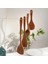 Stil 3 Doğal Ahşap Ev Yemek Kaşığı Spatula Mutfak Eşyaları Seti Yapışmaz Ahşap Spatula Pişirme Spatula Çorba Kaşığı Spatula (Yurt Dışından) 3