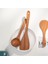 Stil 3 Doğal Ahşap Ev Yemek Kaşığı Spatula Mutfak Eşyaları Seti Yapışmaz Ahşap Spatula Pişirme Spatula Çorba Kaşığı Spatula (Yurt Dışından) 4