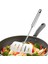 Spatula Paslanmaz Çelik Paslanmaz Çelik Kızartma Spatula Paslanmaz Balık Turner Balık Yumurta Et Için Rahat Ergonomik Saplı (Yurt Dışından) 1