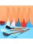Stil 1 Yeni Silikon Ahşap Saplı Spatula Ev Silikon Pişirme Araçları Yapışmaz Spatula Kürek Mutfak Konfor Kolu (Yurt Dışından) 2
