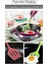 Yeşil Silikon Mutfak Gereçleri Yapışmaz Set Pişirme Gereçleri Araçları Yumurta Balık Kızartma Tavası Kepçe Kızarmış Kürek Spatula Pişirme Gereçleri (Yurt Dışından) 4