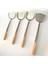 Stil 4 Dayanıklı Taşınabilir Paslanmaz Çelik Yapışmaz Turner/kepçe Gıda Wok Spatula Kaşık Mutfak Gereçleri Pişirme Gereç Tencere Spatula (Yurt Dışından) 5