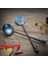 2 Adet Set4 Dayanıklı Taşınabilir El Yapımı Demir Yapışmaz Turner Pota Gıda Wok Spatula Kaşık Mutfak Aletleri Pişirme Gereçleri Tencere Eşyaları (Yurt Dışından) 2