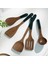 5 Adet-Set 5 Adet/takım Doğal Ahşap Sofra Kaşık Kızartma Tavası Kepçe Pişirme Gereçleri Kızarmış Kürek Spatula Mutfak Pişirme Aracı (Yurt Dışından) 2