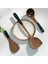 5 Adet-Set 5 Adet/takım Doğal Ahşap Sofra Kaşık Kızartma Tavası Kepçe Pişirme Gereçleri Kızarmış Kürek Spatula Mutfak Pişirme Aracı (Yurt Dışından) 3