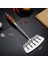 Ahşap Saplı Paslanmaz Çelik Geniş Balık Spatula Turner Uzun Saplı Mutfak Metal Spatula Kızartma Balık Et Yumurta Krep Için (Yurt Dışından) 1