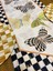 Tuğçe Demir Home Design Kelebek Dama Desen Runner Supla Set 2