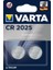 Varta CR2025 Lityum Pil 2li Paket (81) 1