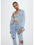 Denim kısa üst 1