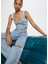 Denim kısa üst 4