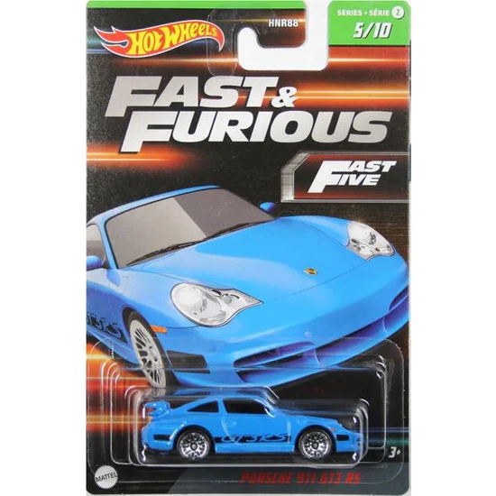 Hot Wheels Fast & Furious Porsche 911 Gt3 Rs (1:64)