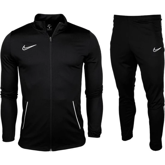 Nike Dri-Fit Academy 21 Erkek Siyah Eşofman Takımı CW6131-010